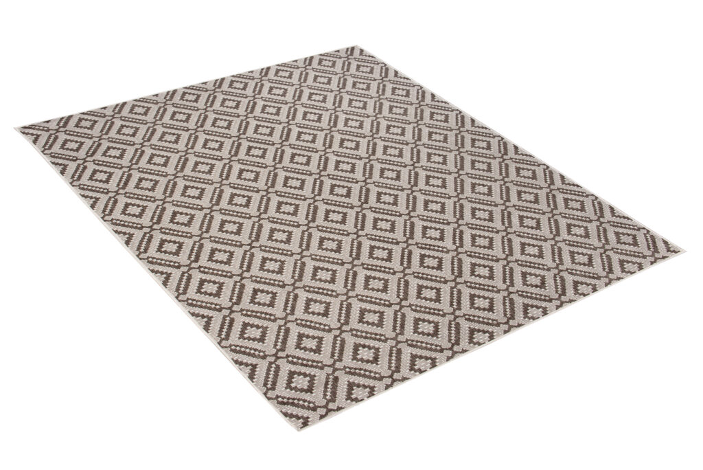CAPRI Tapis Extérieur Intérieur Marron Beige Marocain Fin Sisal
