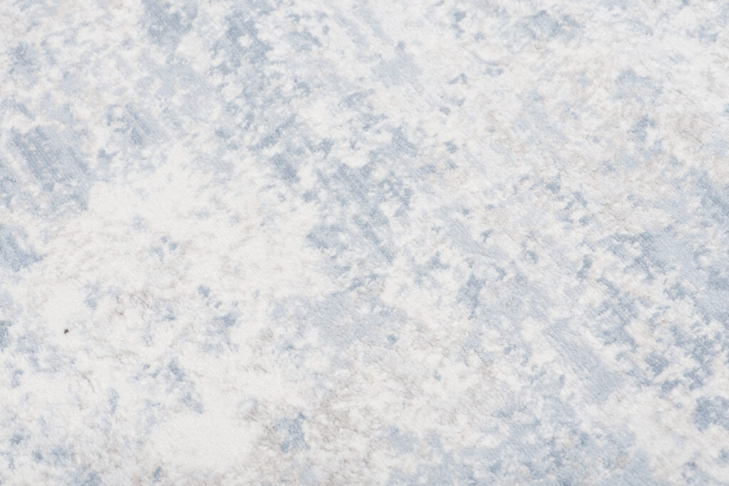 Tapis Sky Bleu Géométrique Losanges