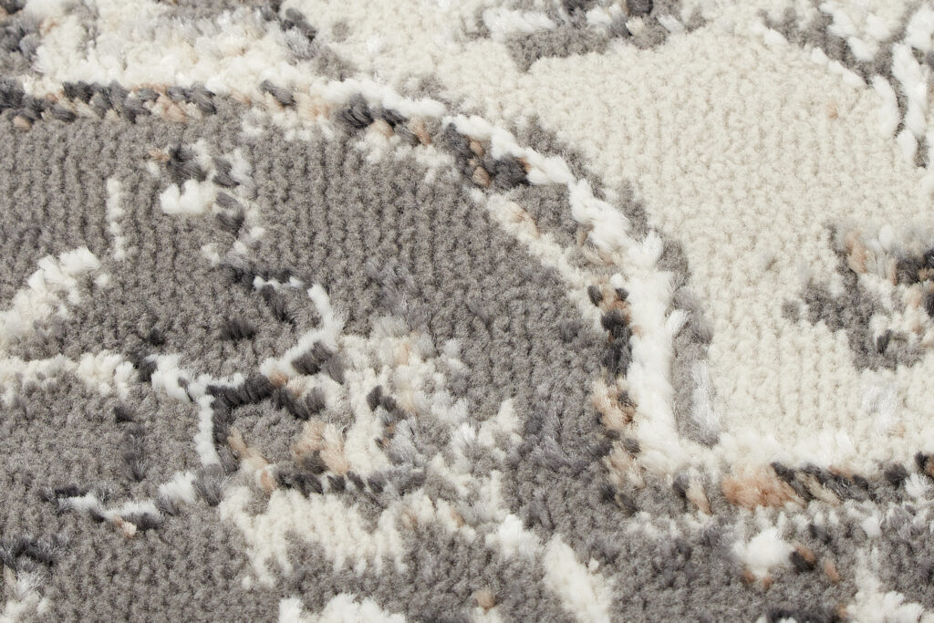 Tapis Valley Gris Foncé Vintage Bordure