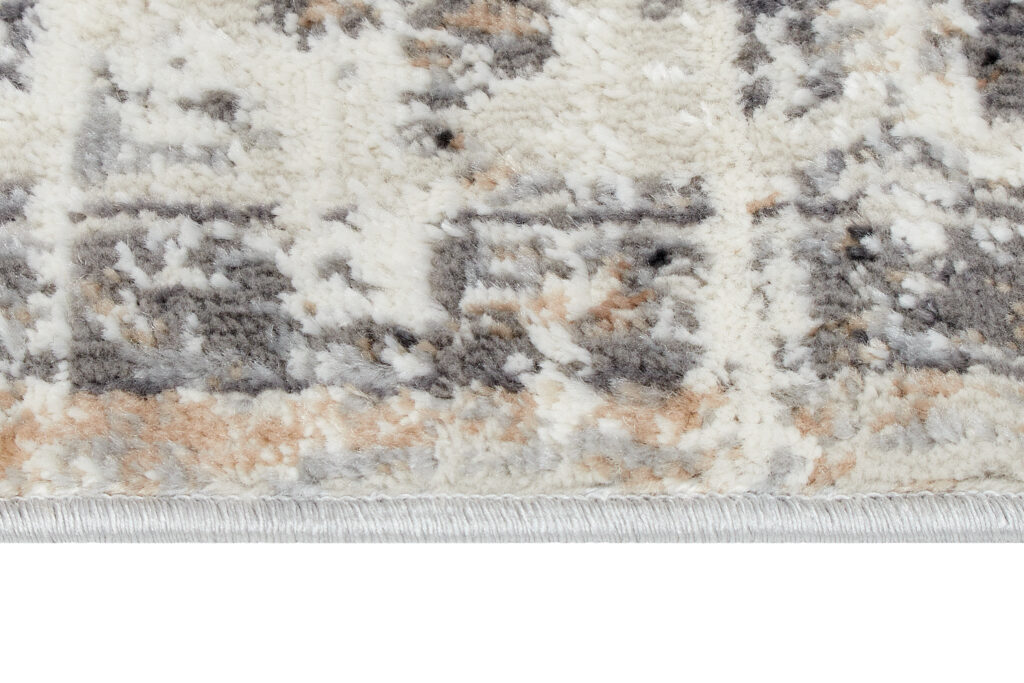 Tapis Valley Gris Foncé Vintage Bordure