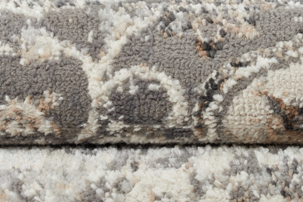 Tapis Valley Gris Foncé Vintage Bordure