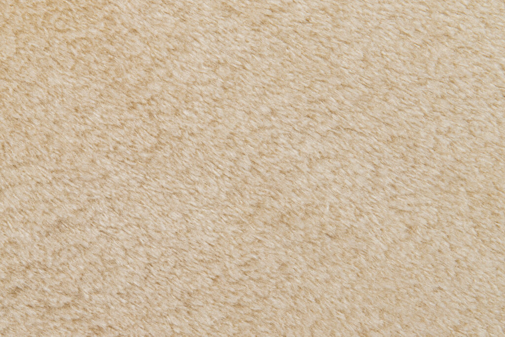 Tapis Cuddle Rond Anidérapant Beige Shaggy