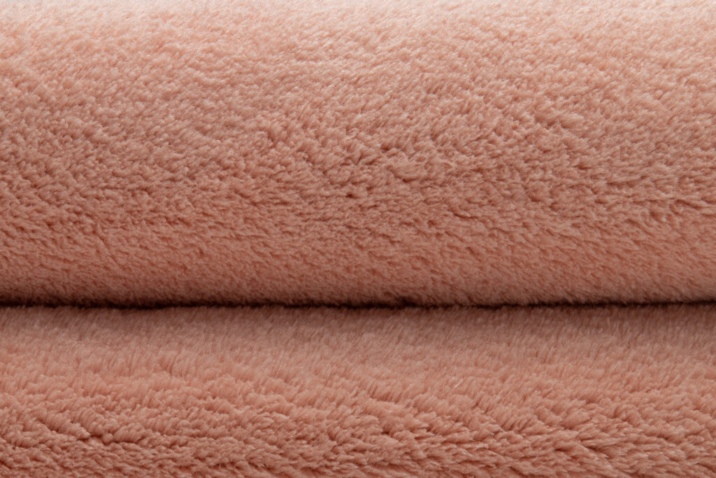 Tapis Cuddle Rond Anidérapant Rose Shaggy