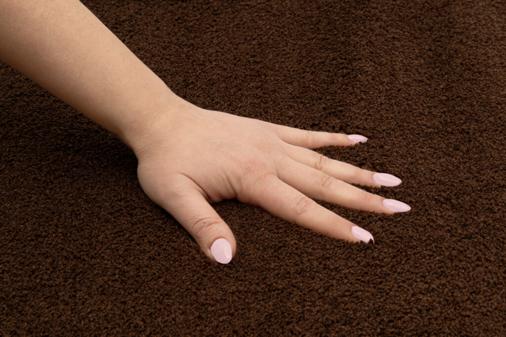 Tapis Cuddle Anidérapant Marron Shaggy