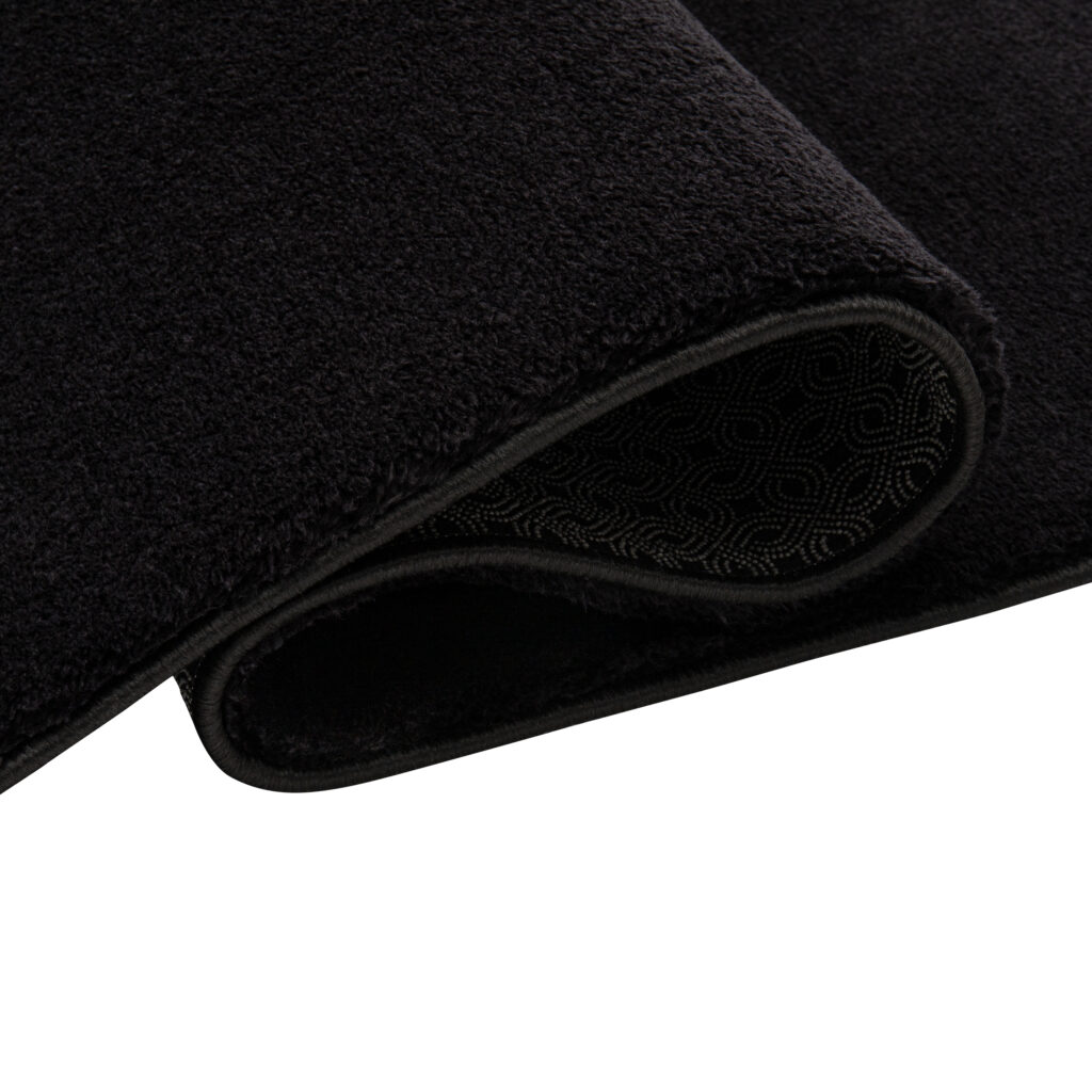 Tapis Cuddle Anidérapant Noir Shaggy
