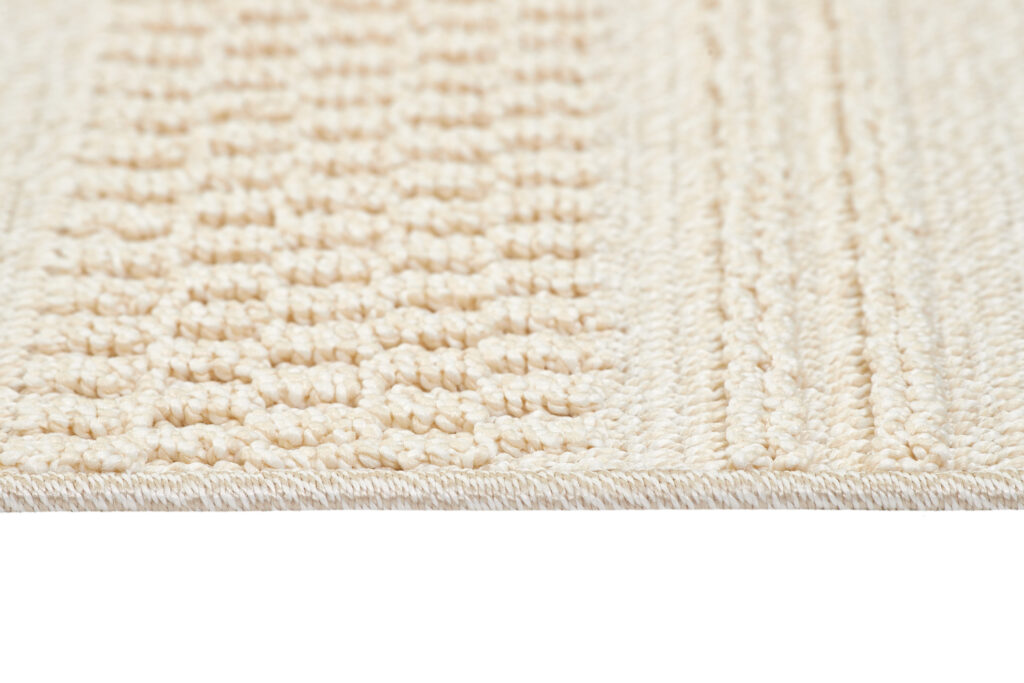 Tapis Extérieur Rio Loop Crème Lignes
