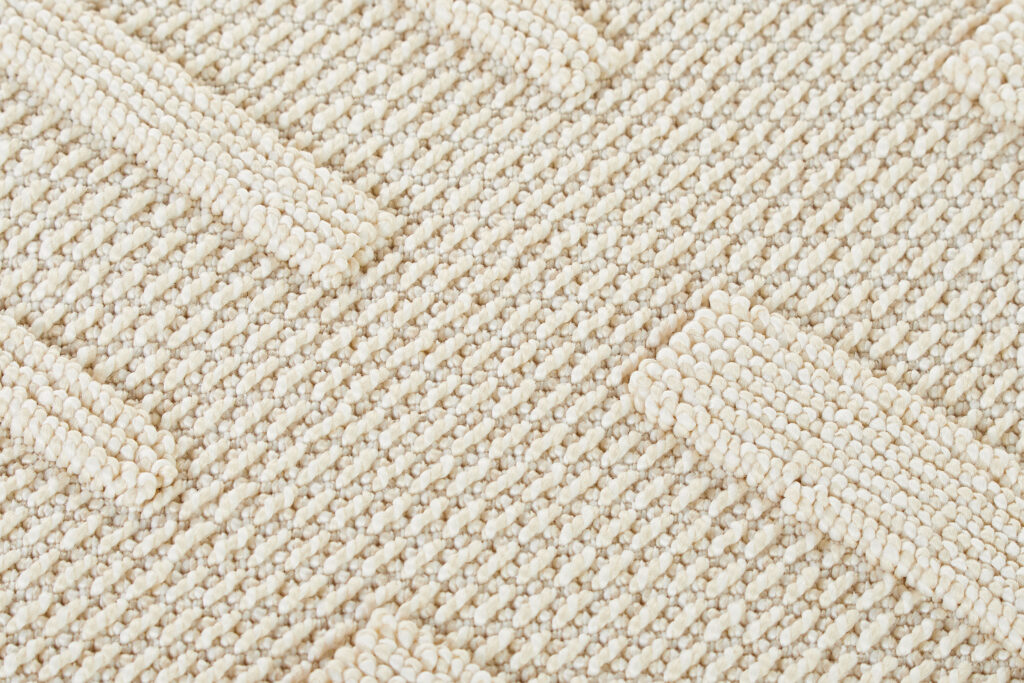 Tapis Extérieur Rio Loop Crème Rayé