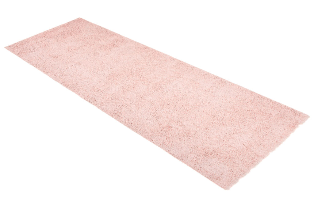 Tapis de Passage Essence Shaggy Uni Rose