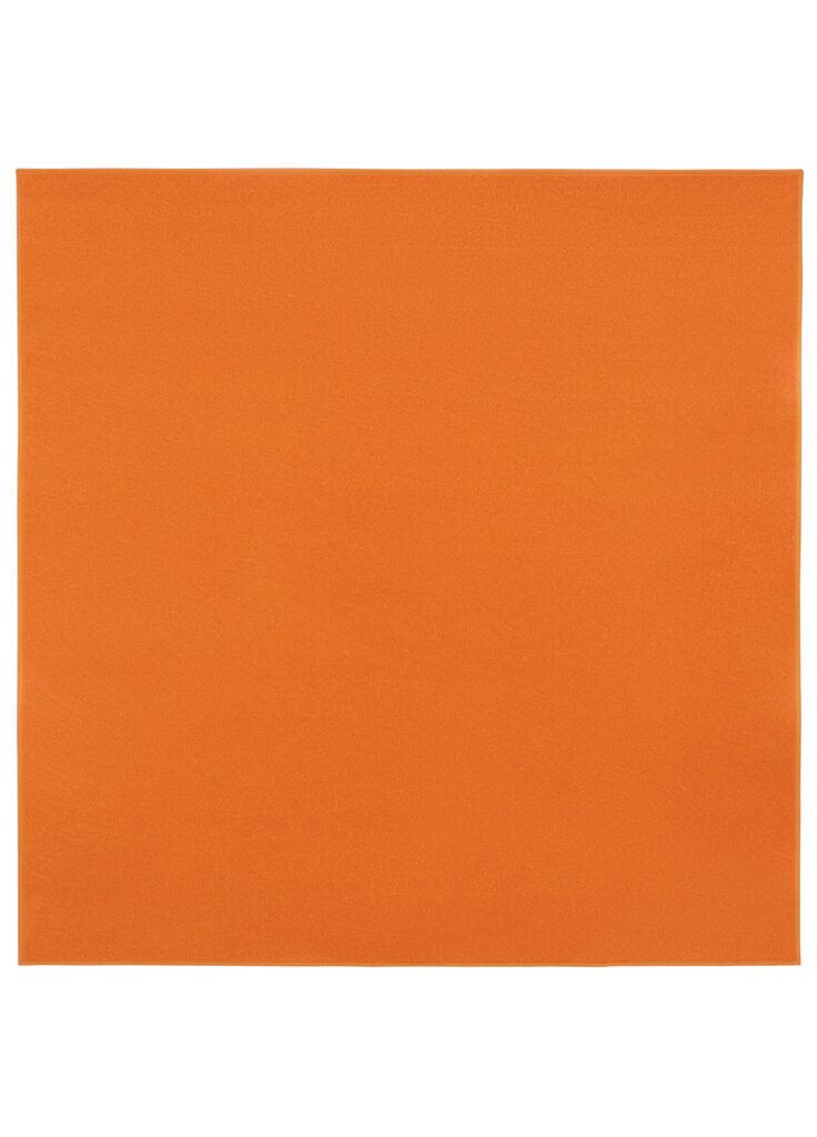 Tapis Mono Carré Intérieur Extérieur Orange