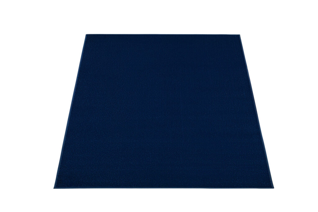 Tapis Mono Carré Intérieur Extérieur Bleu Marine