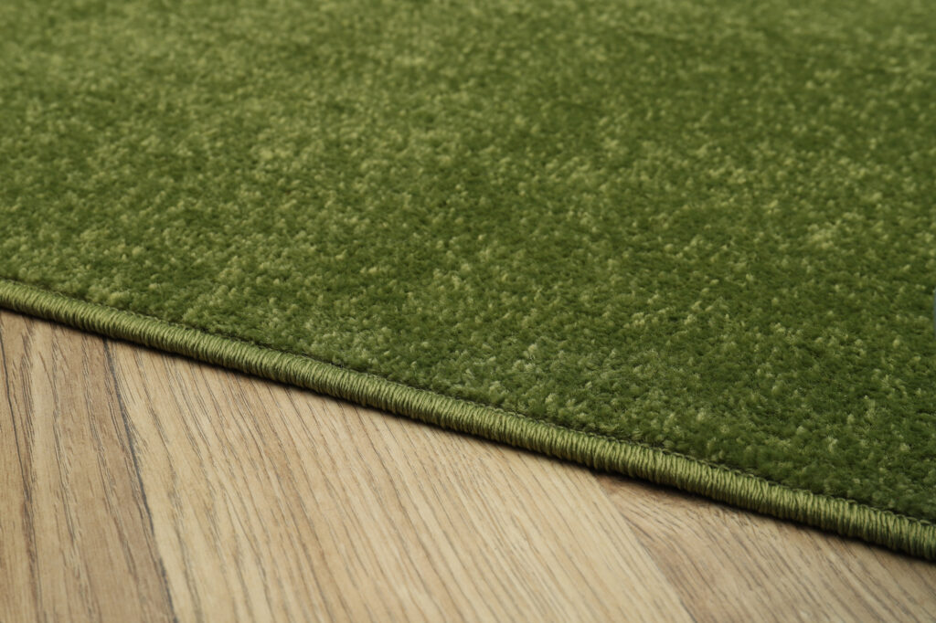 Tapis Mono Carré Intérieur Extérieur Vert