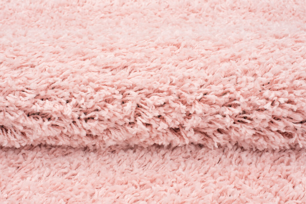 Tapis Essence Carré Shaggy Rose