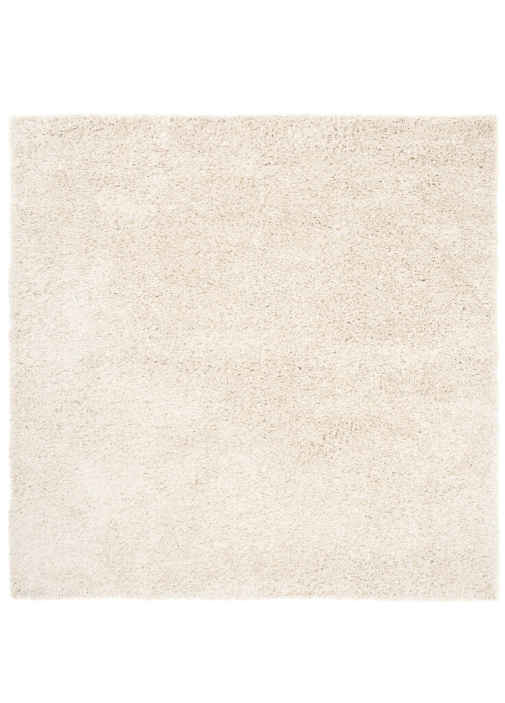 Tapis Essence Carré Shaggy Beige Clair