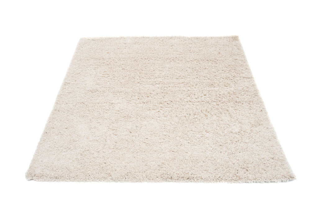 Tapis Essence Carré Shaggy Beige Clair