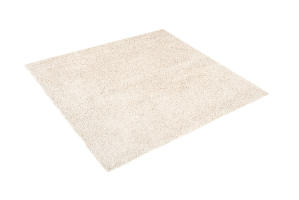 Tapis Essence Carré Shaggy Beige Clair