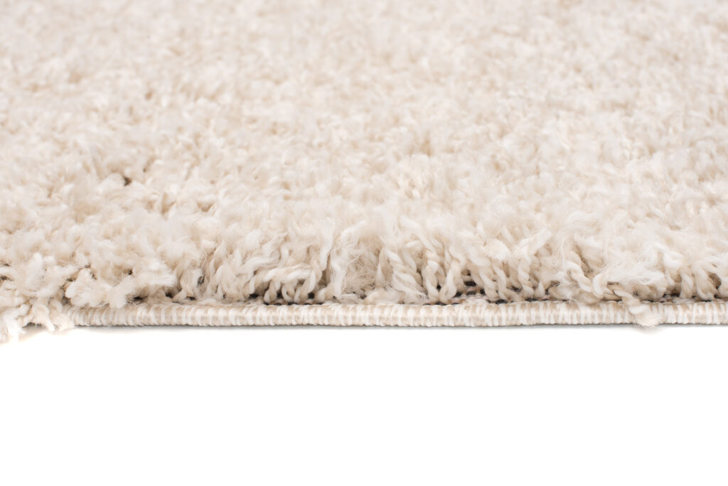 Tapis Essence Carré Shaggy Beige Clair