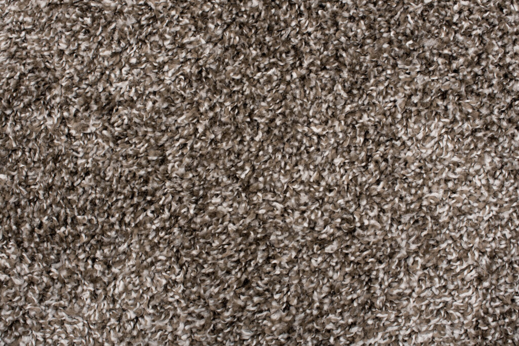 Tapis de Passage Essence Shaggy Taupe Gris Moucheté