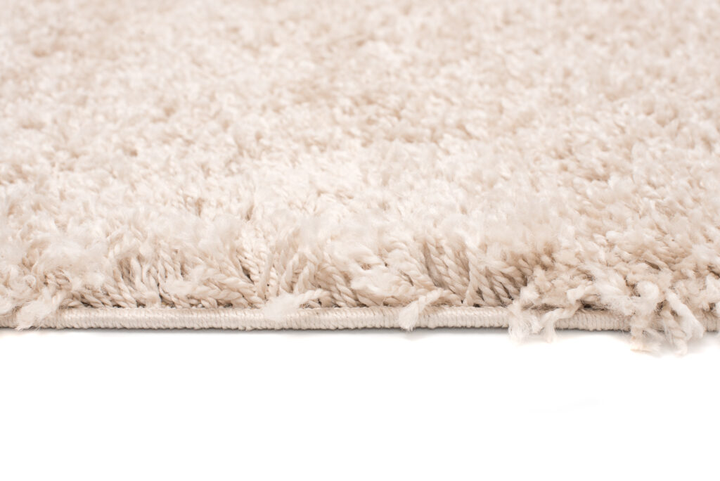 Tapis de Passage Essence Shaggy Uni Beige Foncé