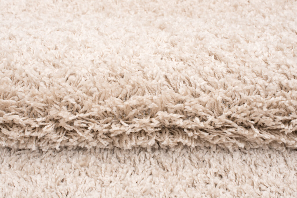 Tapis de Passage Essence Shaggy Uni Beige Foncé