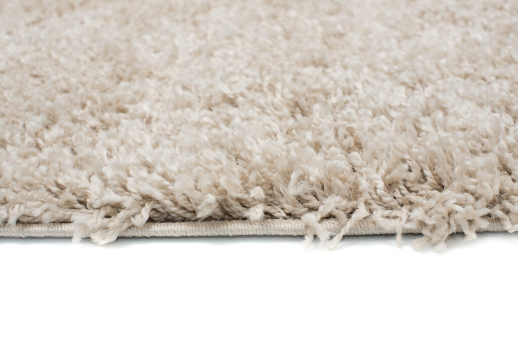 Tapis Essence Carré Shaggy Beige Foncé