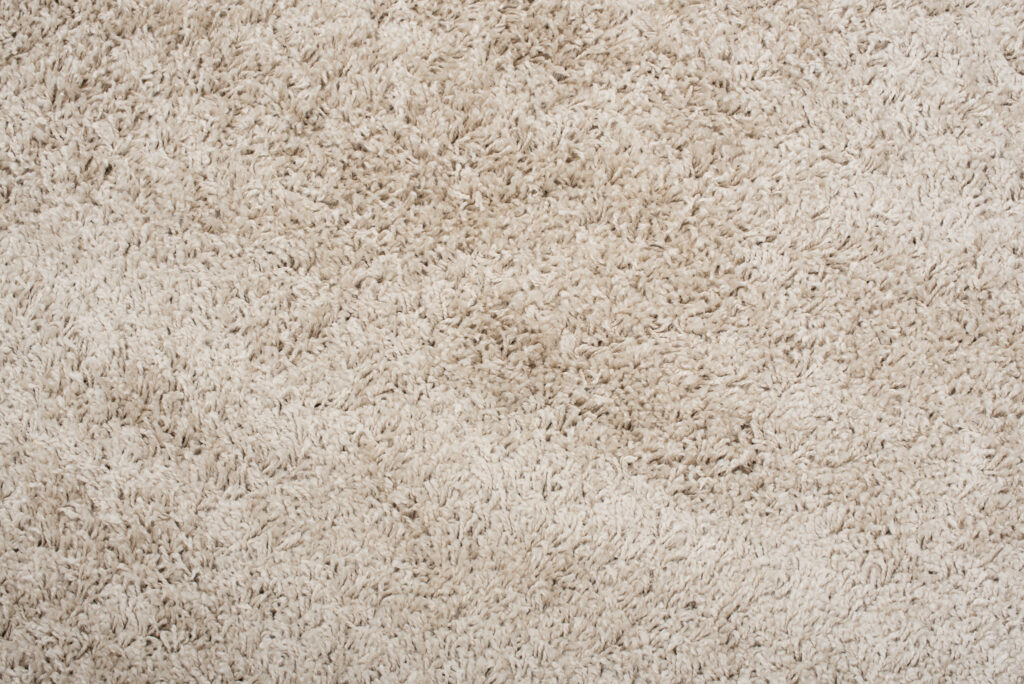 Tapis Essence Carré Shaggy Beige Foncé