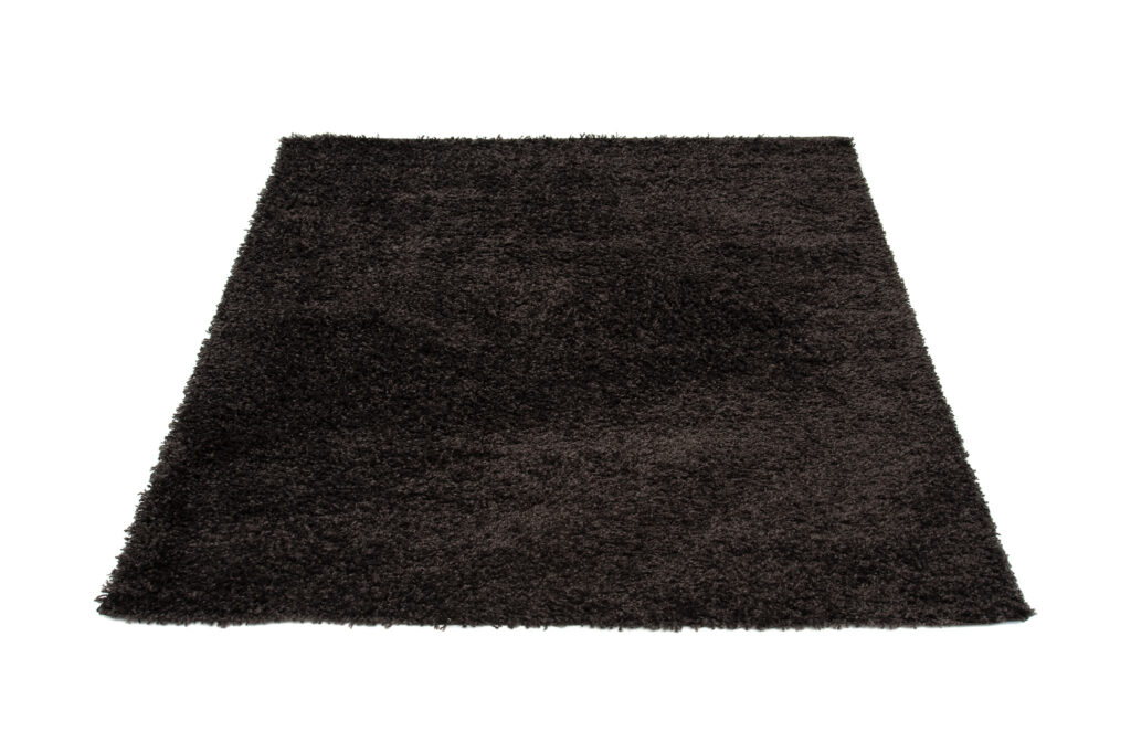 Tapis Essence Carré Shaggy Anthracite