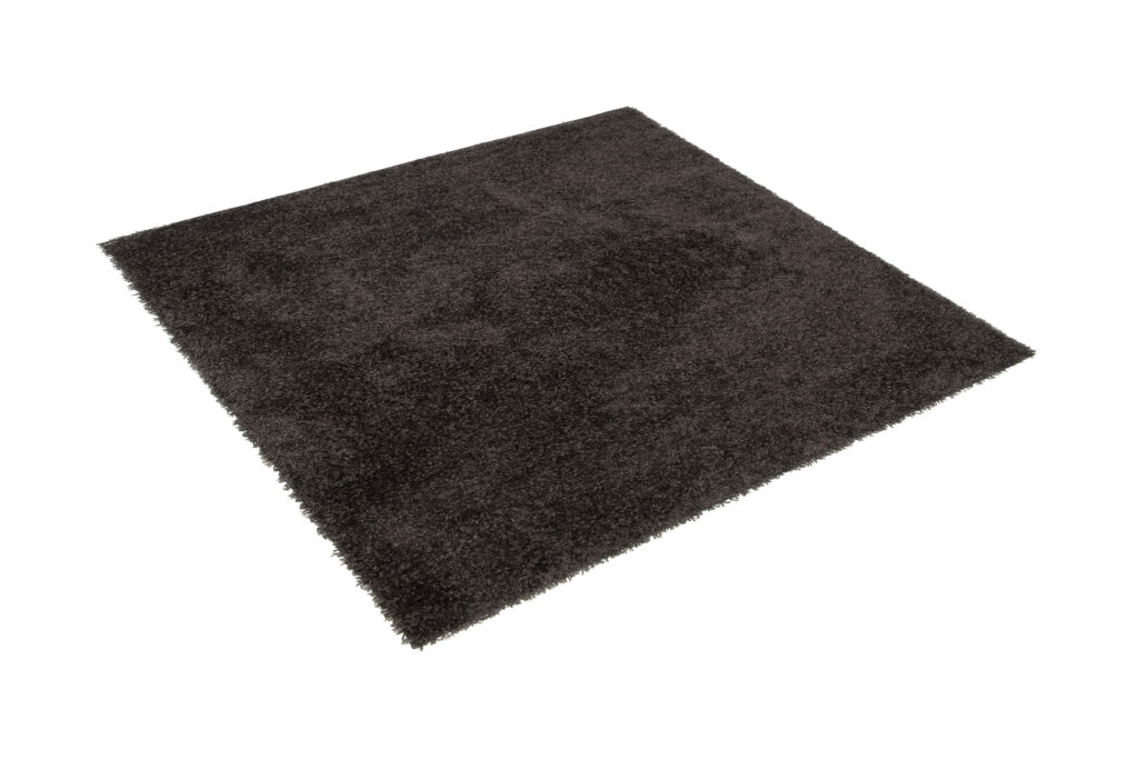 Tapis Essence Carré Shaggy Anthracite