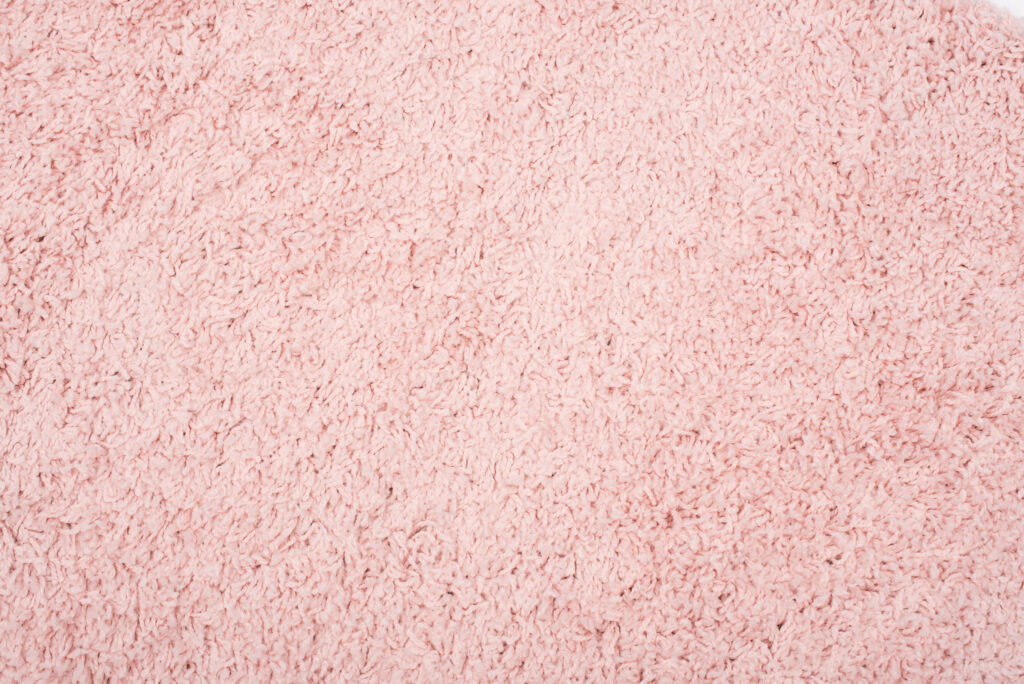 Tapis de Passage Essence Shaggy Uni Rose