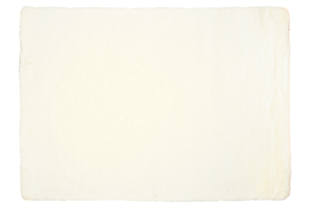 Tapis Silk Crème Antidérapant Shaggy