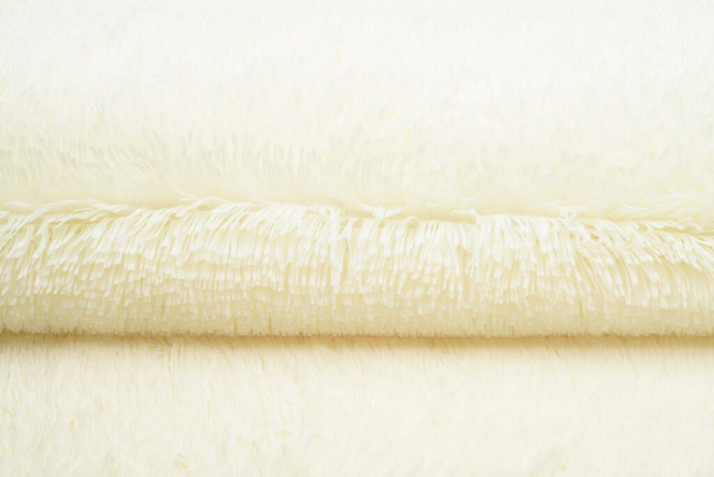 Tapis Silk Crème Antidérapant Shaggy