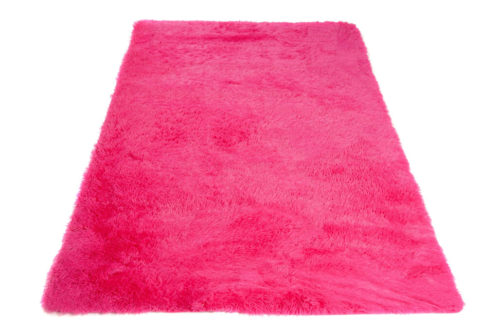 Tapis Silk Rose Antidérapant Shaggy