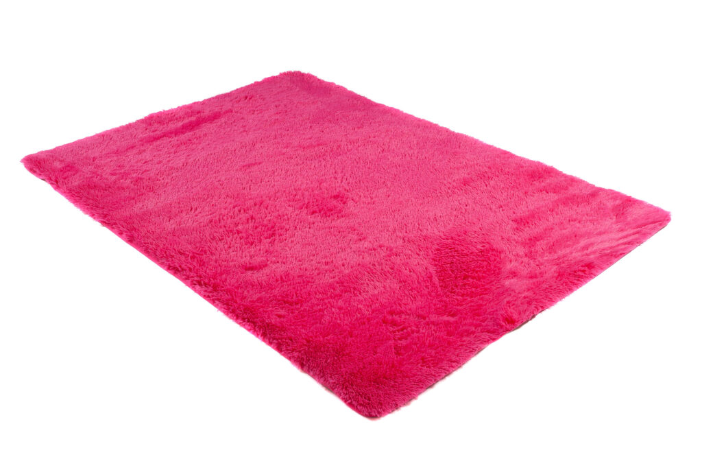 Tapis Silk Rose Antidérapant Shaggy