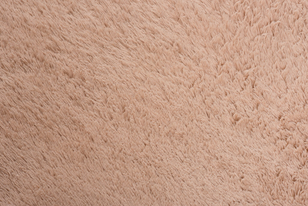 Tapis Silk Beige Clair Antidérapant Shaggy