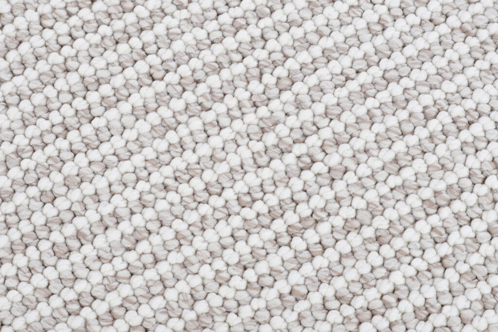 Tapis Agra Beige Moderne à Franges