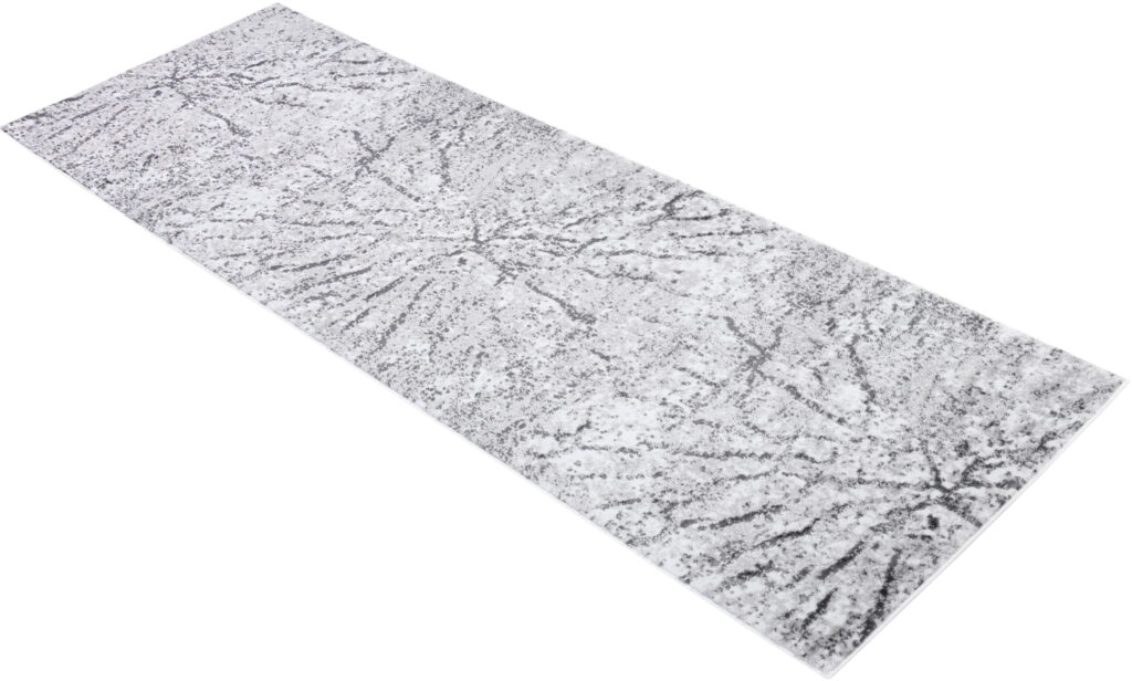 Tapis De Passage Sky Gris Clair Moderne Bois