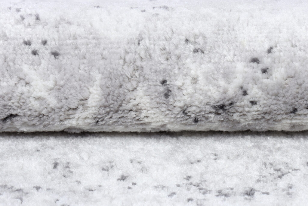 Tapis De Passage Sky Gris Vintage Floral Flou