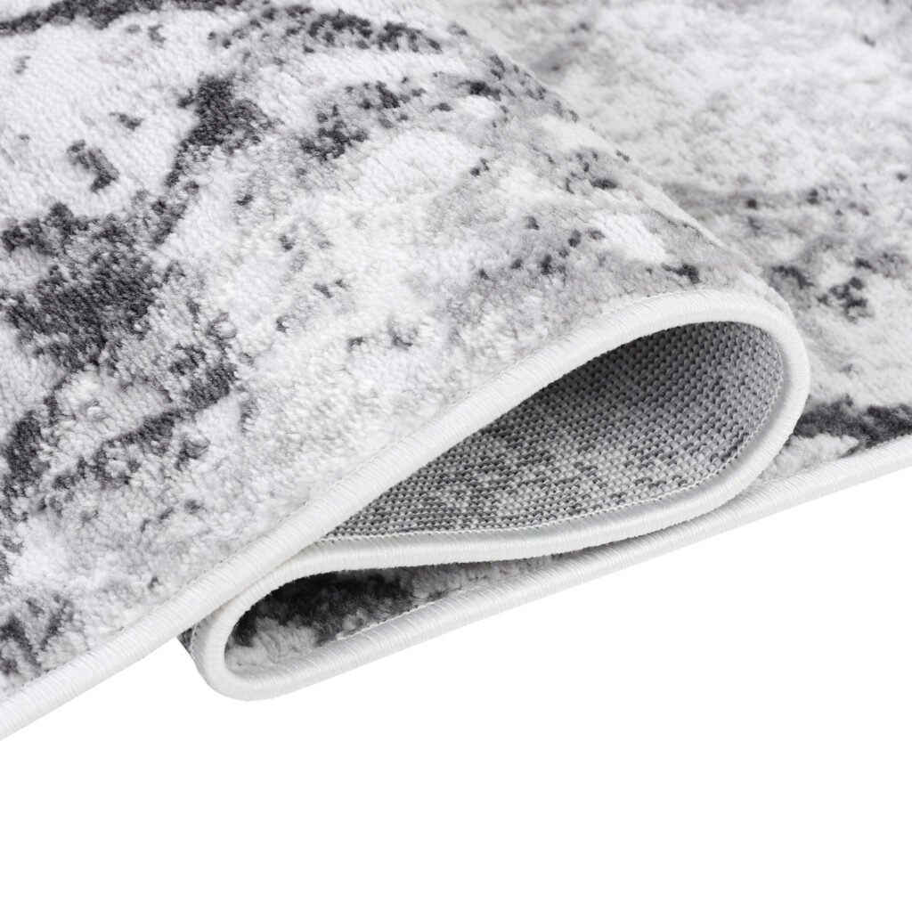 Tapis De Passage Sky Gris Géométrique Diamants