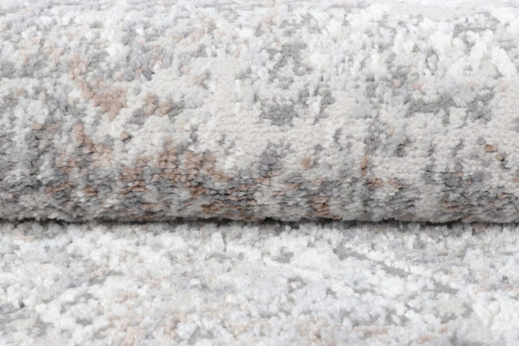Tapis de Couloir Valley Gris Beige Vintage Ornamental