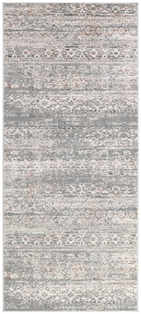 Tapis de Couloir Valley Gris Vintage Floral