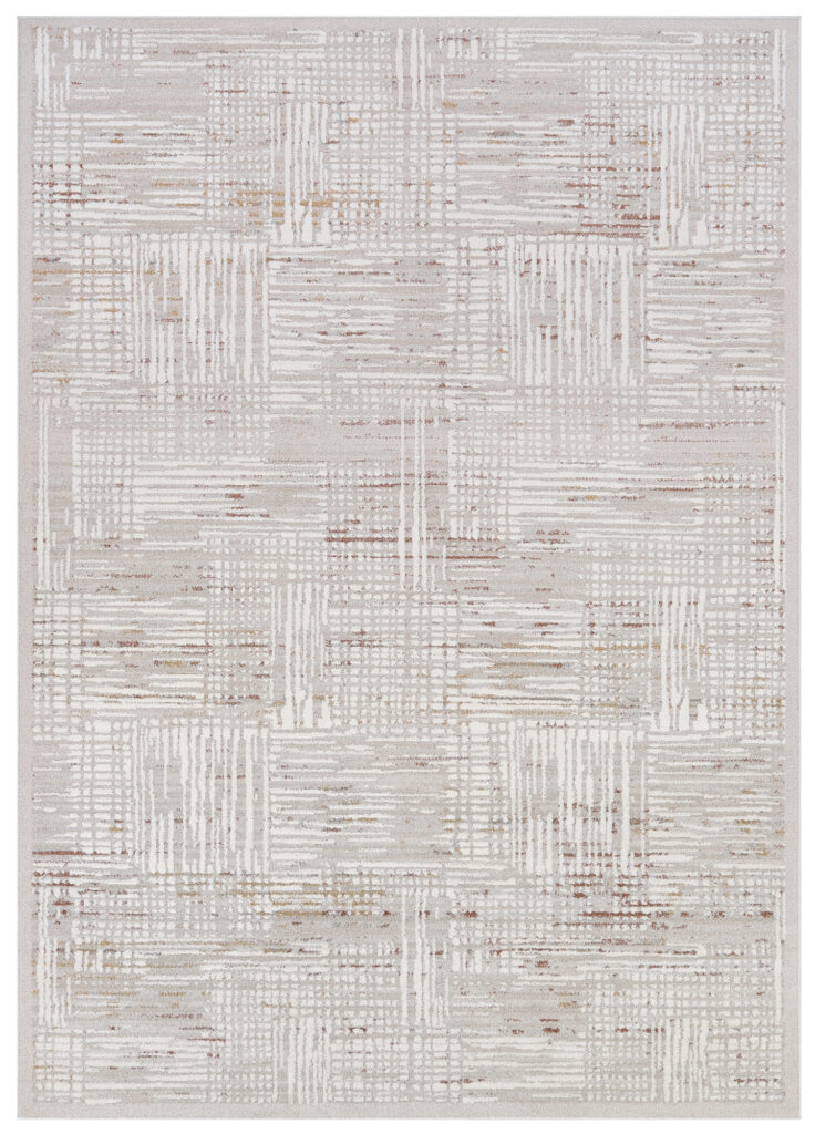 Tapis Trend Beige Multicolore Lignes
