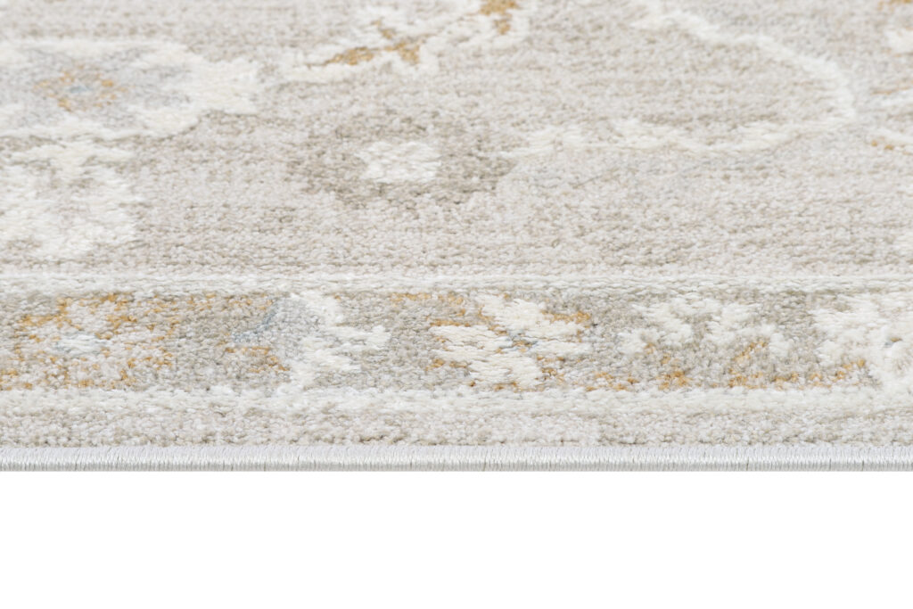 Tapis Trend Beige Gris Floral