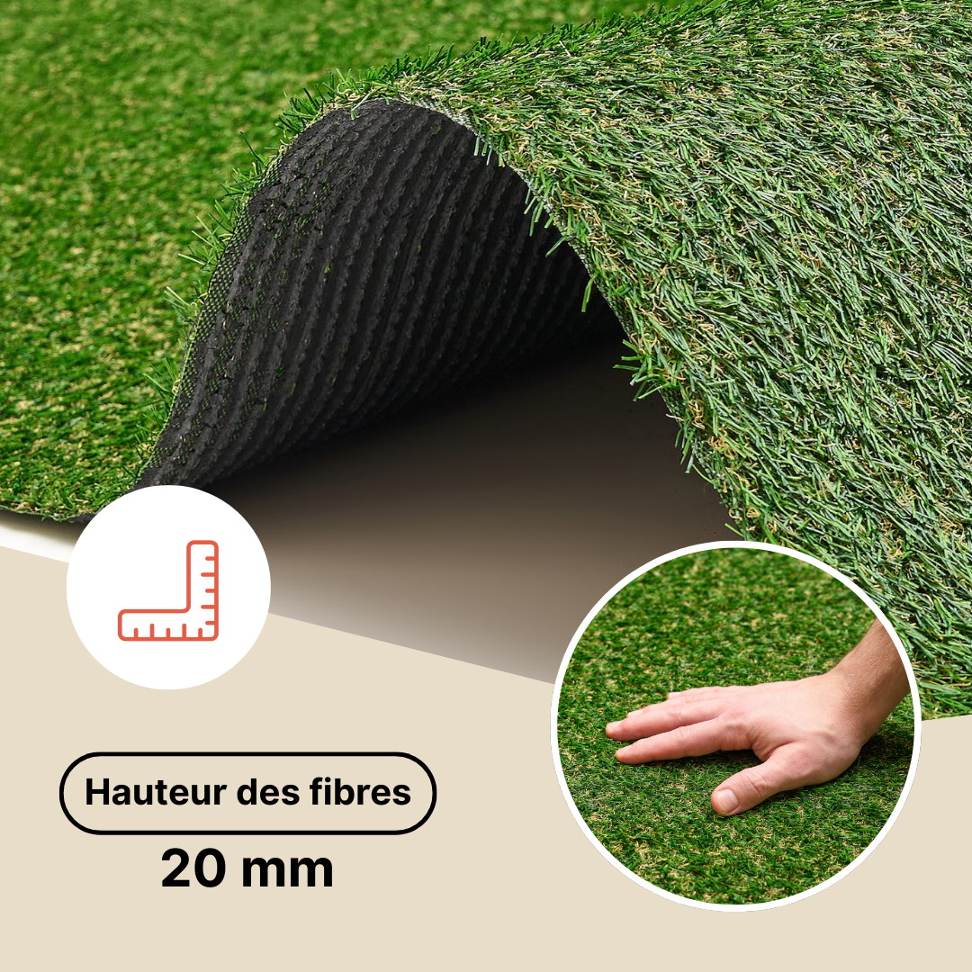 Gazon Synthétique Canyoo 20mm