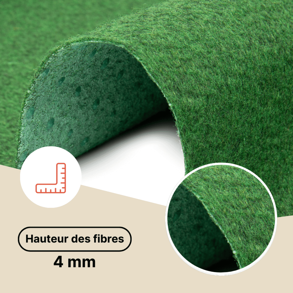 Gazon Synthétique Pemba Vert 4mm