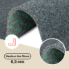 Gazon Synthétique Garden Gris 7mm