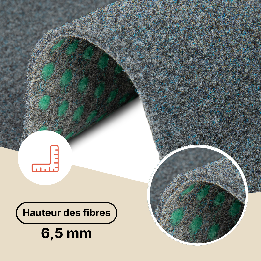 Gazon Synthétique Garden Gris 7mm