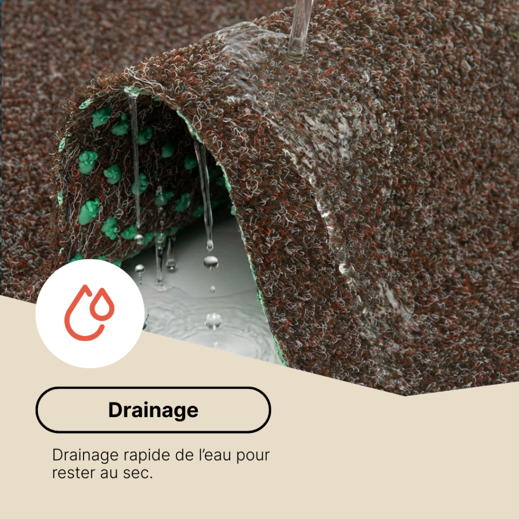 Gazon Synthétique Garden Marron 7mm