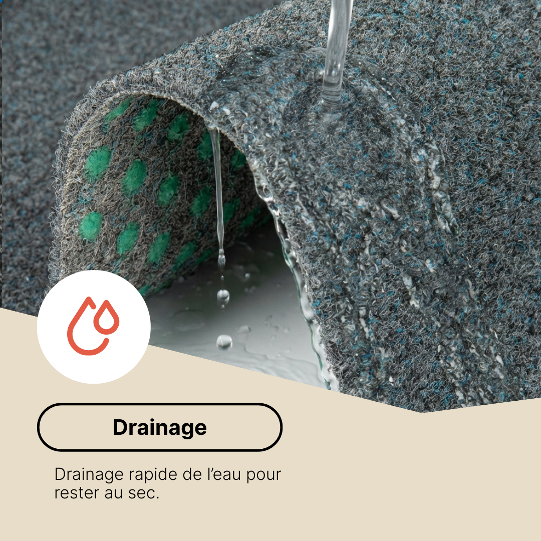 Gazon Synthétique Garden Gris 7mm
