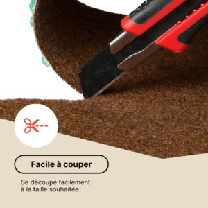 Gazon Synthétique Pemba Marron 4mm