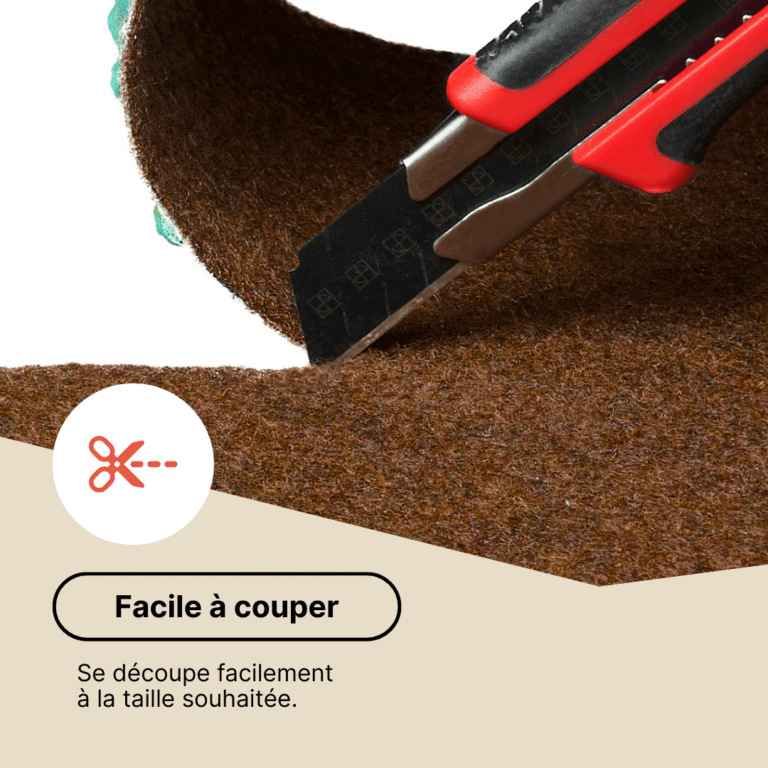 Gazon Synthétique Pemba Marron 4mm