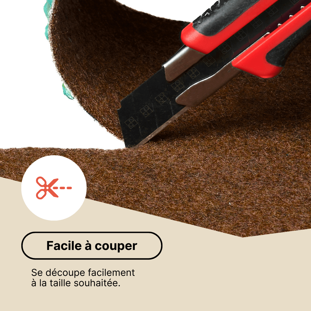 Gazon Synthétique Pemba Marron 4mm